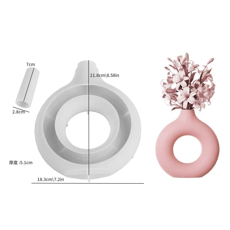 Florist Supply Vases - Silicone Mold for Vases Resin Flower