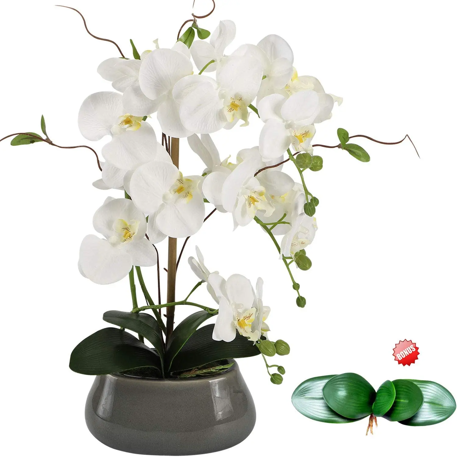 Artificial Orchid Flowers Cent - огляд і ціна Florist Supply Vases