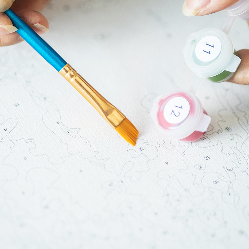 GATYZTORY Flower Paint By Numb - огляд і ціна Florist Supply Vases