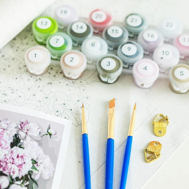 GATYZTORY DIY Painting By Numb - огляд і ціна Florist Supply Vases